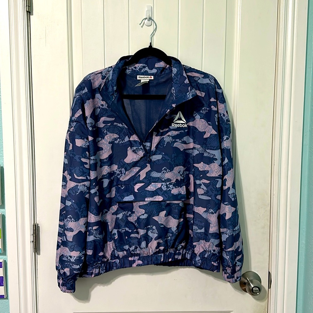 This is a Reebok Windbreaker.